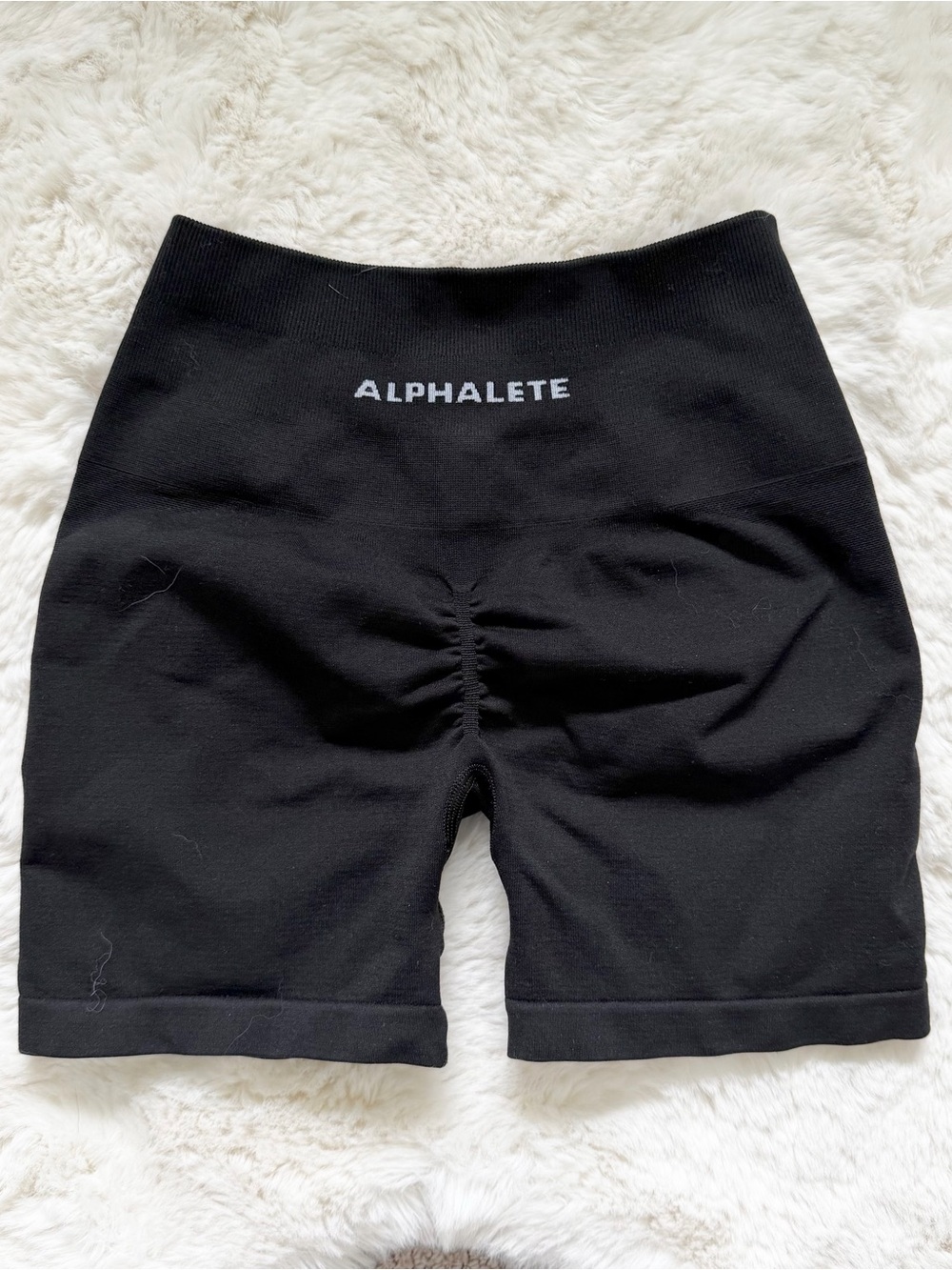 Alphalete Scrunch Shorts XS - Black